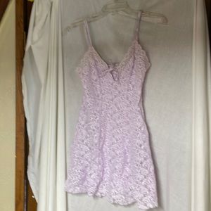 Lavender Lacey lingerie size M.